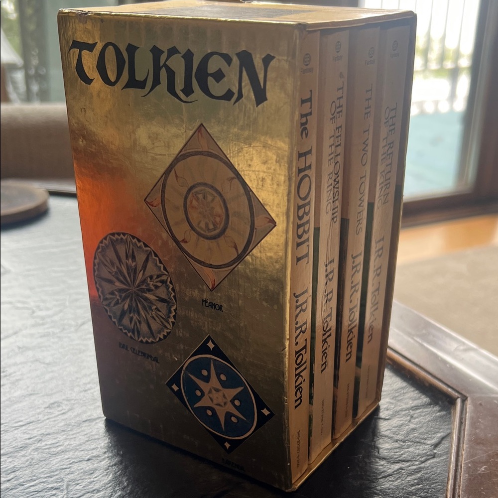 Boxed Set Of The Lord Of The Rings Trilogy by 
J. R. R. Tolkien